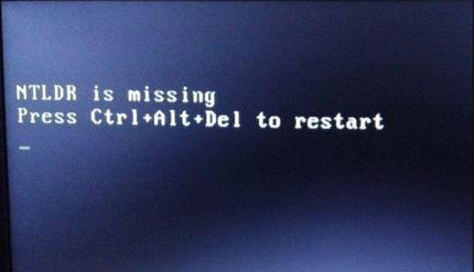 电脑开机黑屏提示ntldr is missing怎么解决