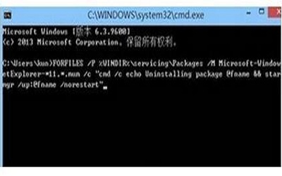 win8.1系统卸载ie11浏览器失败怎么办